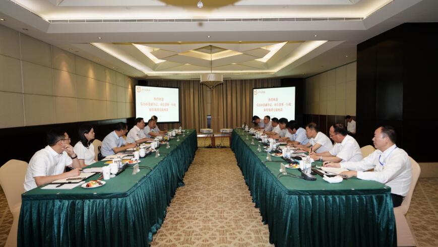 任丁董事长会见乐山市委副书记、市长张彤一行