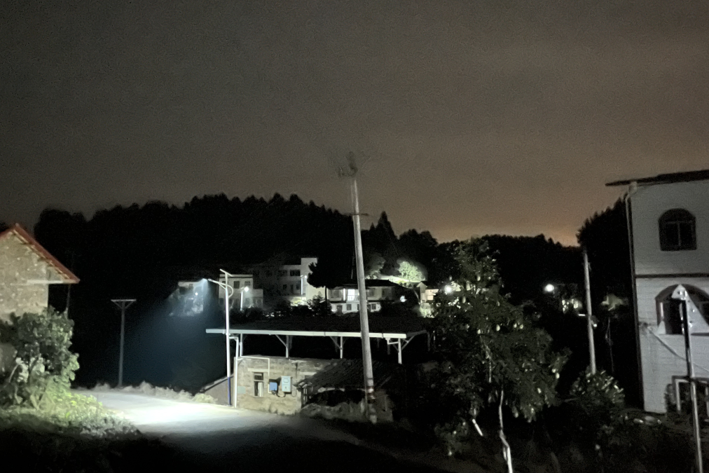 点亮乡村振兴路 ，温暖群众幸福家——省尊龙凯时集团捐资“亮化工程”惠及80余户老百姓